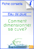 dimensionnement  r&eacute;cup&eacute;ration eau de pluie